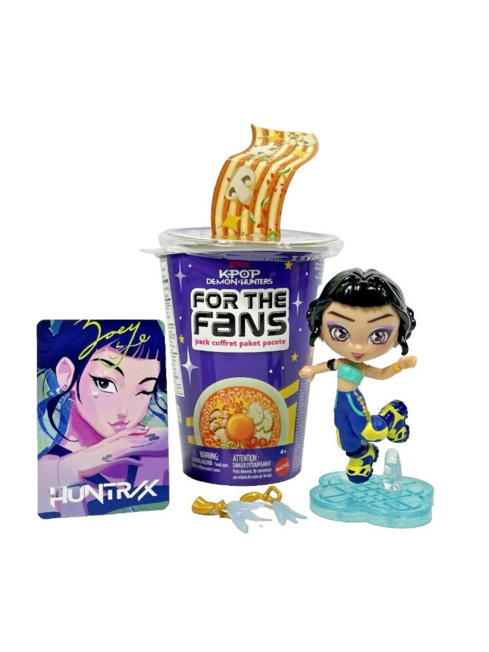 KPOP Demon Hunters 5" ZOEY For The Fans Pack Collectible Figure Set NEW 2026